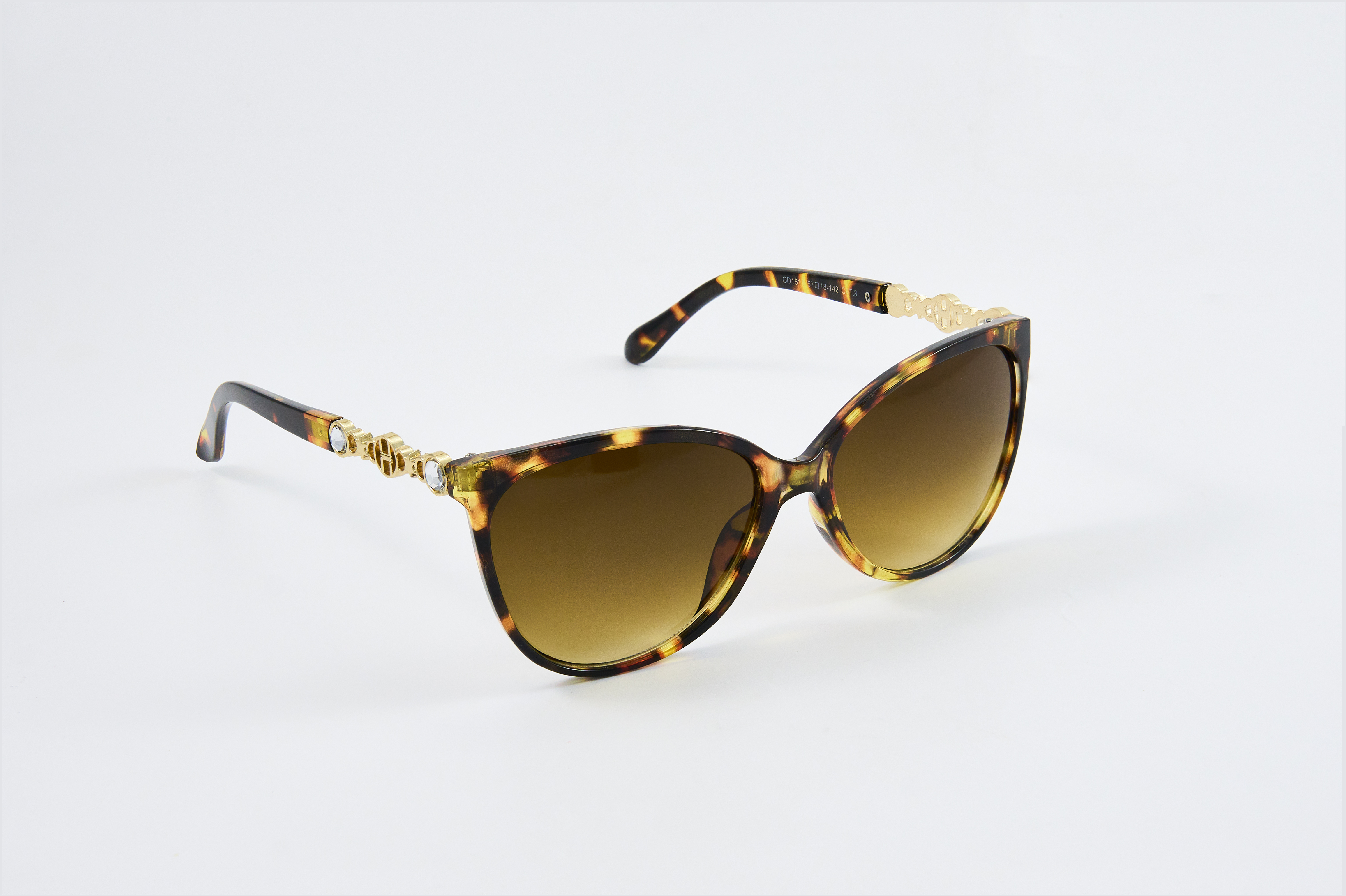 Tortoise Chic – Bruine zonnebril met schildpadpatroon